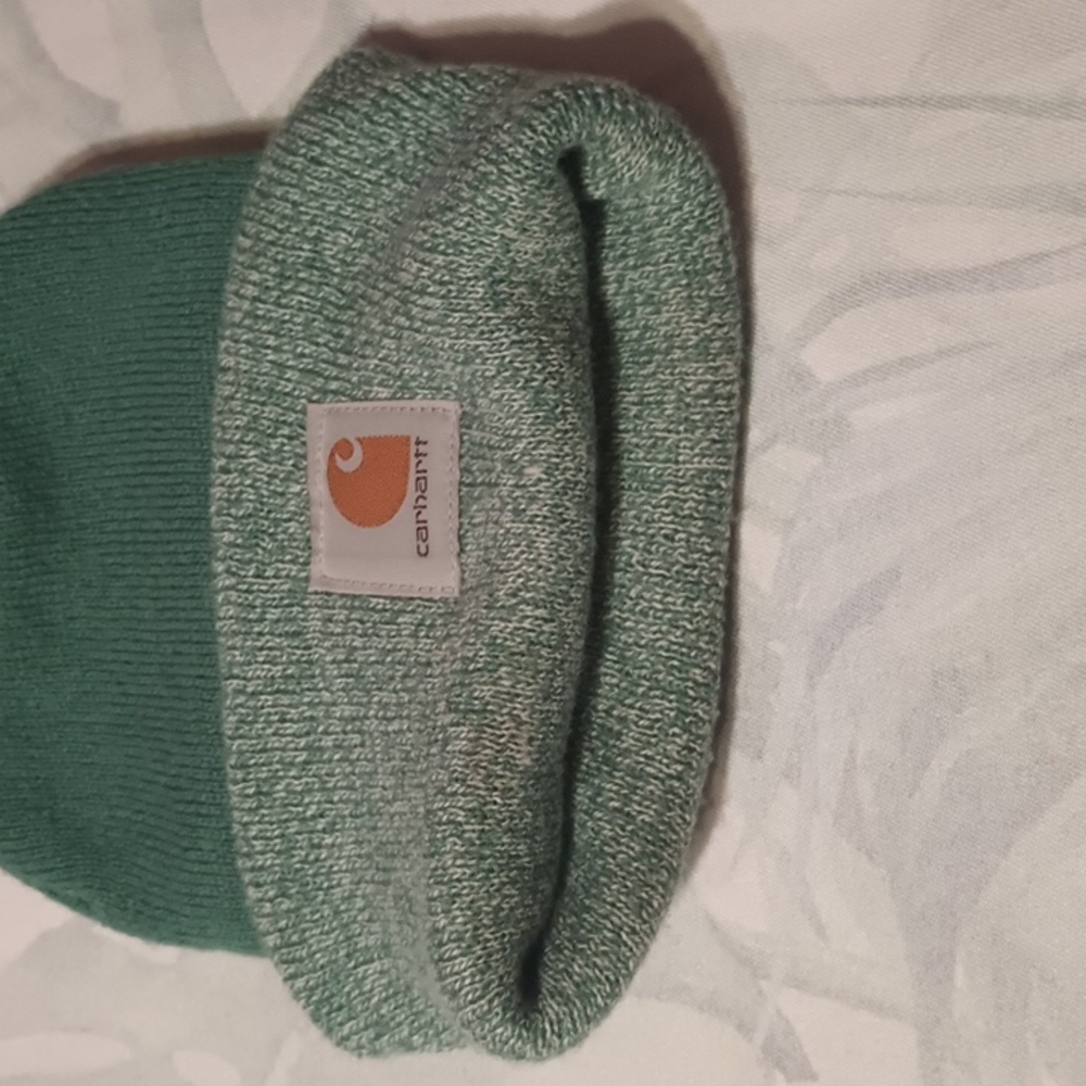 Carhartt Green Knit Beanie - Picture 6 of 10
